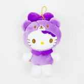 Sanrio Hello Kitty 50th Anniversary Purple Bear Plush Keychain